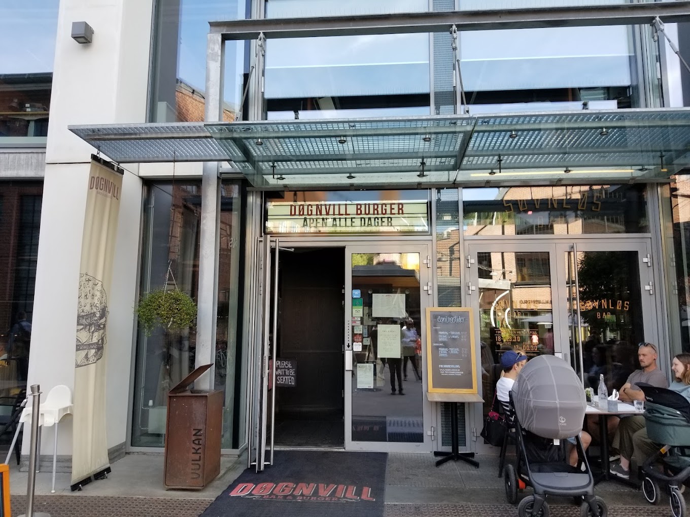 Døgnvill Burger Vulkan